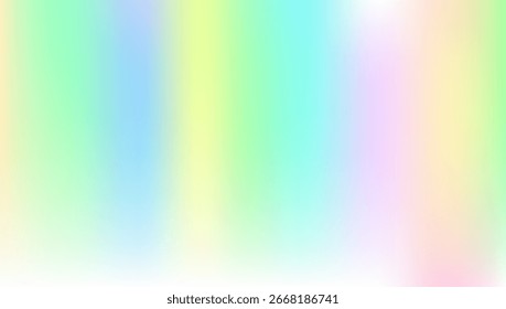 Gradiente Pearlescent. Padrão de metal. Malha na moda. Textura Iridescente. Fundo Pop Psicodélico. Cartão Brilhante. Resumo do histórico. Ilustração de Espectro Suave. Gradiente azul pérola
