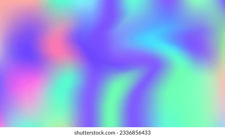 Pearlescent Gradient. Pop Gasoline Illustration. Pastel Card. Hologram Texture. Violet Retro Background. Holographic Texture. Shiny Pattern. Minimal Cover. Purple Pearlescent Gradient