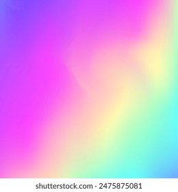 Perlglanzgradient. In: Pop Spectrum Broschüre. Neon Glitter. Holografischer Hintergrund. Rosa Metall Textur. Regenbogenfolie. In: Fantasy Mesh. Abstrakte Textur. Blauer Perlglanzgradient
