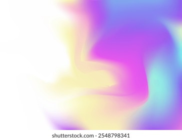 Pearlescent Gradient. Rainbow Paper. Pop Effect. Holographic Texture. Purple Blur Background. Retro Geometric Invitation. Hologram Texture. Liquid Cover. Violet Pearlescent Gradient