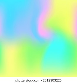 Pearlescent Gradient. Shiny Holography Brochure. Tie Dye Metal Texture. Holographic Background. Iridescent Background. Pop Concept. Soft Foil. Kawaii Cover. Green Pearlescent Gradient