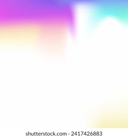Perleszierender Farbverlauf. Einladung von Funkfrequenzen. Shiny Mesh. Plastikflüssigkeit. violetter Hintergrund. Retro-Effekt. Reizende Textur. Holografische Textur. Hippy Pearlescent Gradient