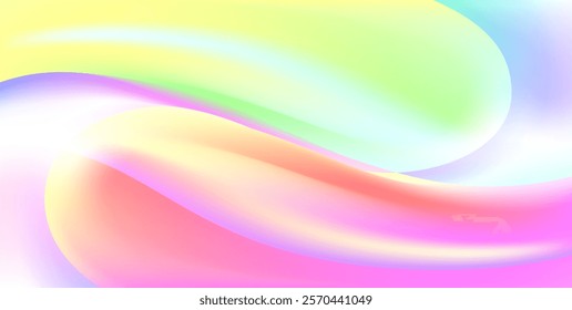 Pearlescent Gradient. Violet Metal Texture. Blur Pattern. Fashion Fluid. Soft Multicolor Invitation. Fantasy Paper. Hologram Background. Abstract Background. Pink Pearlescent Gradient
