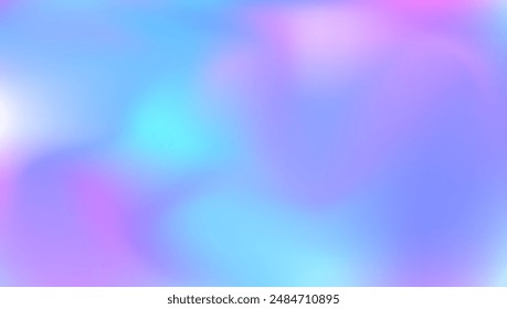 Pearlescent Gradient. Violet Retro Background. Trendy Light. Holographic Texture. Modern Flyer. Pop Minimalist Illustration. Blur Glitch. Hologram Texture. Purple Pearlescent Gradient