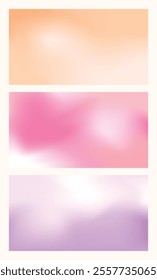 Pearlescent pastel color gradient Background. Soft Abstract Backdrop. colorful wallpaper.  Vibrant Fluid. Abstract Gradient. gradation texture