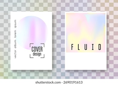 Pearlescent Pattern. Holographic Presentation. Digital Concept. Purple Gradient Flyer. Graphic Effect. Isolated 90s Backdrop. Geometry Shape. Violet Pearlescent Pattern