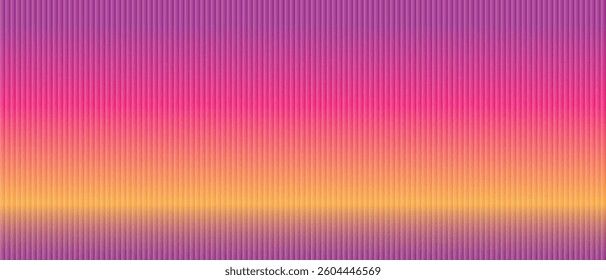 Pearlescent ribbed texture of white glass.Yellow, pink, purple. Iridescent metallic corrugated wavy surface of the sheet.
