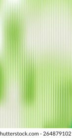Pearlescent ribbed white glass texture. Frosted acrylic bath wall. Ribbed fluted door window closeup. 3d transparent ribbed glass wallpaper with refraction effect. Reeded glass wallpaper design.