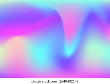 Pearlescent Texture. Abstract Background. Pop Shapes. Hipster Card. Holographic Gradient. Blue Retro Background. Chrome Light. Blur Futuristic Invitation. Pink Pearlescent Texture
