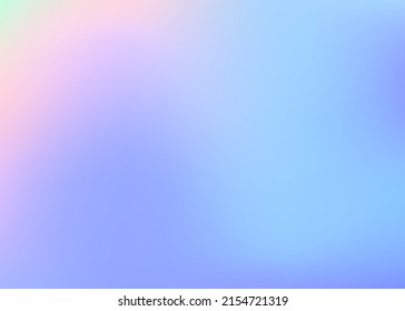 Pearlescent Texture. Blur Vector. Fashion Card. Iridescent Background. Abstract Background. Violet Pop Gradient. Metal Gasoline Backdrop. Chrome Paper. Blue Pearlescent Texture