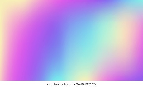 Pearlescent Texture. Digital Foil. Metal Spectrum Invitation. Shiny Shapes. Hologram Background. Graphic Flyer. Violet Soft Gradient. Abstract Background. Blue Pearlescent Texture