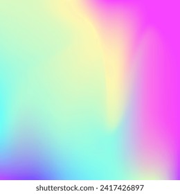 Pearlescent Texture. Digital Mesh. Violet Metal Gradient. Soft Multicolor Illustration. Abstract Background. Kawaii Flyer. Iridescent Background. Shiny Design. Blue Pearlescent Texture