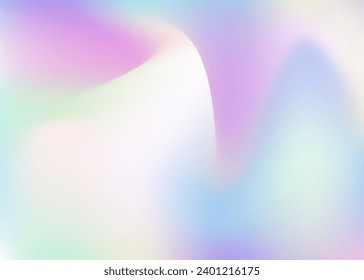 Pearlescent Texture. Graphic Mesh. Retro Concept. Pastel Flyer. Blue Metal Background. Pop Creative Illustration. Holographic Gradient. Hologram Gradient. Pink Pearlescent Texture