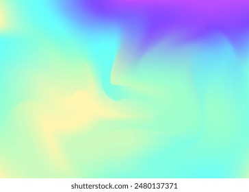 Pearlescent Texture. Holographic Gradient. Violet Pop Background. Rainbow Foil. Trendy Fluid. Abstract Gradient. Retro Gasoline Brochure. Metal Shapes. Pink Pearlescent Texture