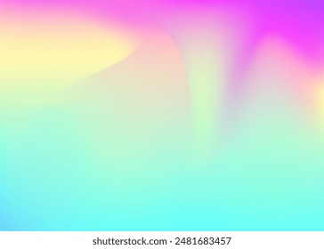 Pearlescent Texture. Pink Metal Background. Iridescent Gradient. Neon Geometric Invitation. Graphic Paper. Holographic Background. Pop Poster. Cosmos Light. Violet Pearlescent Texture