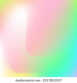 Pearlescent Texture. Pop Creative Invitation. Unicorn Fluid. Psychedelic Metal Background. Shiny Cover. Holographic Gradient. Hologram Background. Neon Vector. Blue Pearlescent Texture