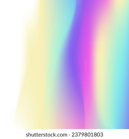 Pearlescent Texture. Purple Neon Gradient. Metalic Flyer. Soft Futuristic Backdrop. Holographic Background. Abstract Background. Vibrant Mesh. Retro Surface. Blue Pearlescent Texture