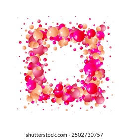 Pearls fall beautifully. Luxury white pearl. Pile of pearls on the white background. Beautiful abstract background with pearls. Background of pearl.