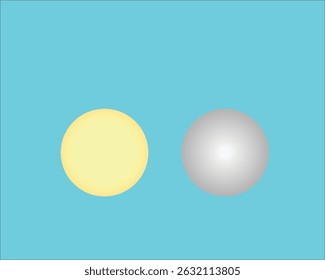 Pearls on a blue background