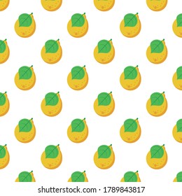 peras frescas deliciosas frutas patrón fondo ilustración vectorial diseño