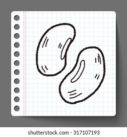 Peas doodle