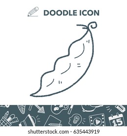 Peas doodle