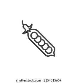 Icono de línea de preferencias. signo de estilo lineal para concepto móvil y diseño web. Icono vectorial de contorno de verduras de manga. Símbolo, ilustración del logotipo. Gráficos vectoriales