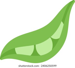 peas national nutrition day flat style icon
