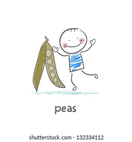Peas and people