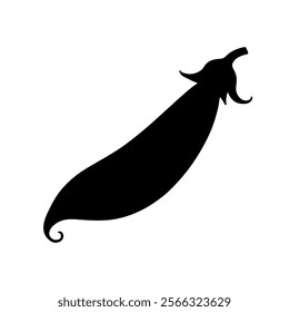 Peas silhouette vector icon sign symbol illustration design.
