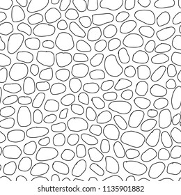 Pebble abstract background, seamless pattern for your design