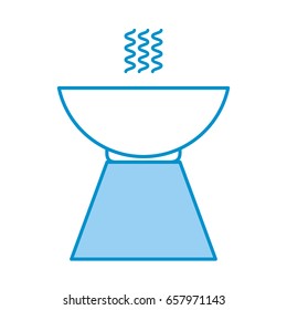 Pebble Aromatherapy isolated icon