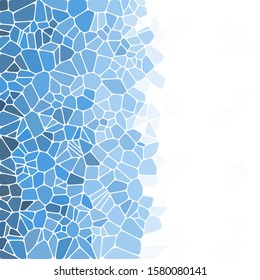 Pebble mosaic organic texture background. Vector  stone pattern