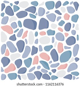 pebbles, label vector background