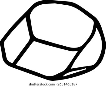 Pebbles and Rocks Vector – Simple Minimal Stone Set for Zen Decor, Spa Graphics, and Cricut Use