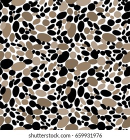 Pebbles texture background. Camouflage seamless wallpaper