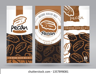 Pecan packaging set
