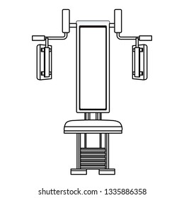pectoral fly machine