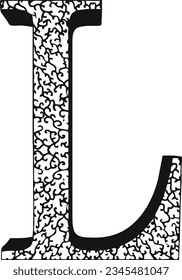 The peculiarity of these letters is the uniqueness and the ability to change colors at your discretion, both in general and in individual cells;