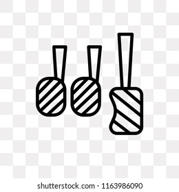Pedal vector icon isolated on transparent background, Pedal logo concept