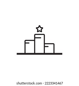 diseño de logotipo de ilustración de vectores de icono peatonal