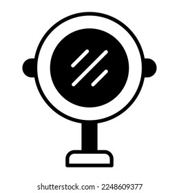 Planspiegel, Vektordesign, Spiegelsymbol