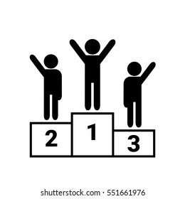 Pedestal - podium icon