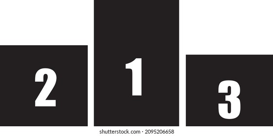 Pedestal podium icon, elements for your design.eps