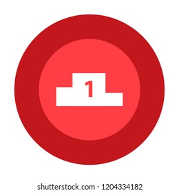 pedestal vector icon