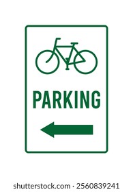 Pedestrian Bicycle Bike Cycling Parking Sign Signs