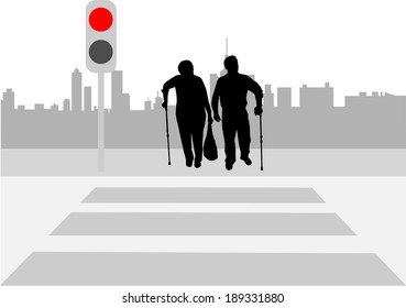 pedestrian crossing 