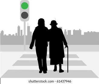 pedestrian crossing