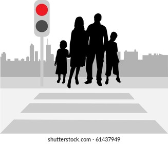 Pedestrian crossing