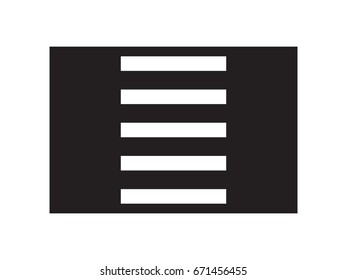 Pedestrian crossing, icon, vector illustration of Eps10